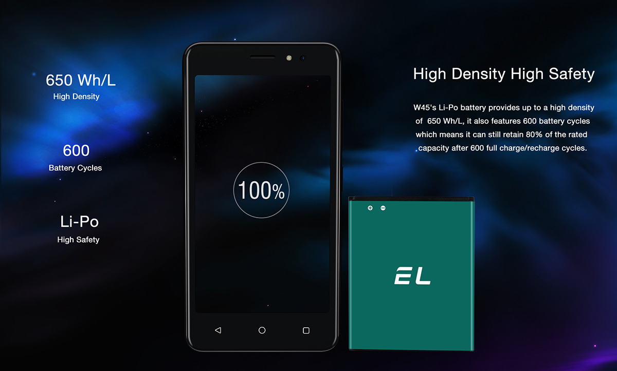 EL W45 smartphone