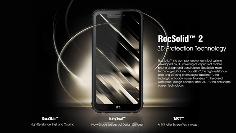 EL S618 rugged smartphone