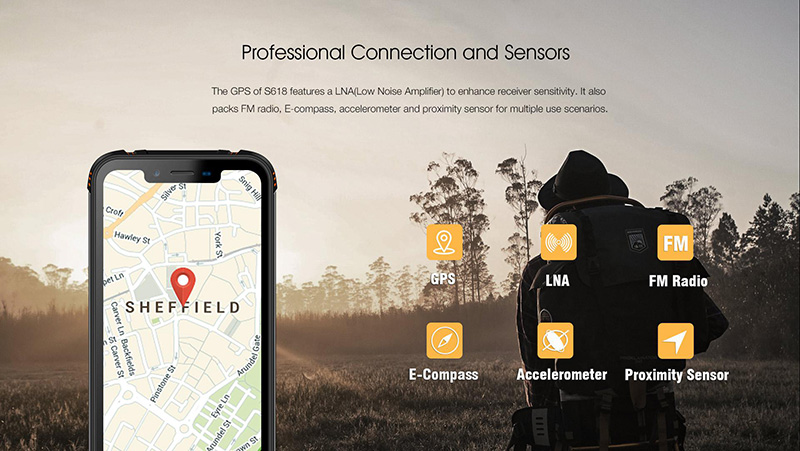 EL S618 rugged smartphone
