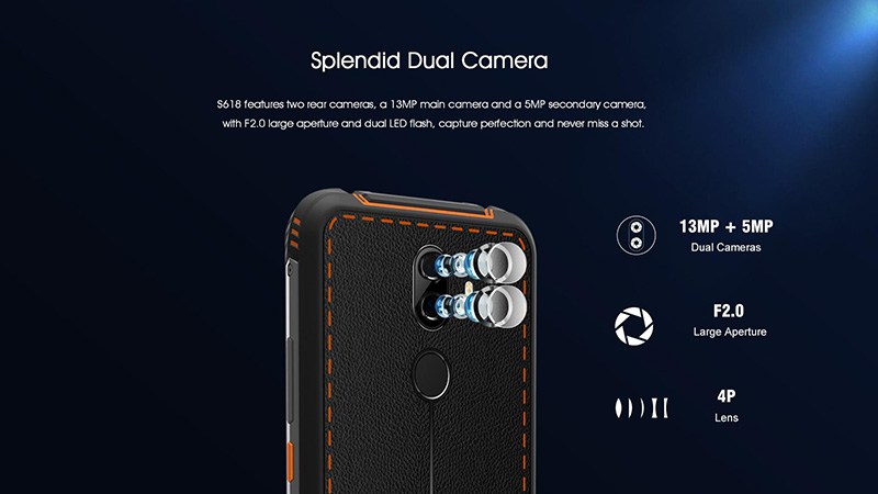 EL S618 rugged smartphone