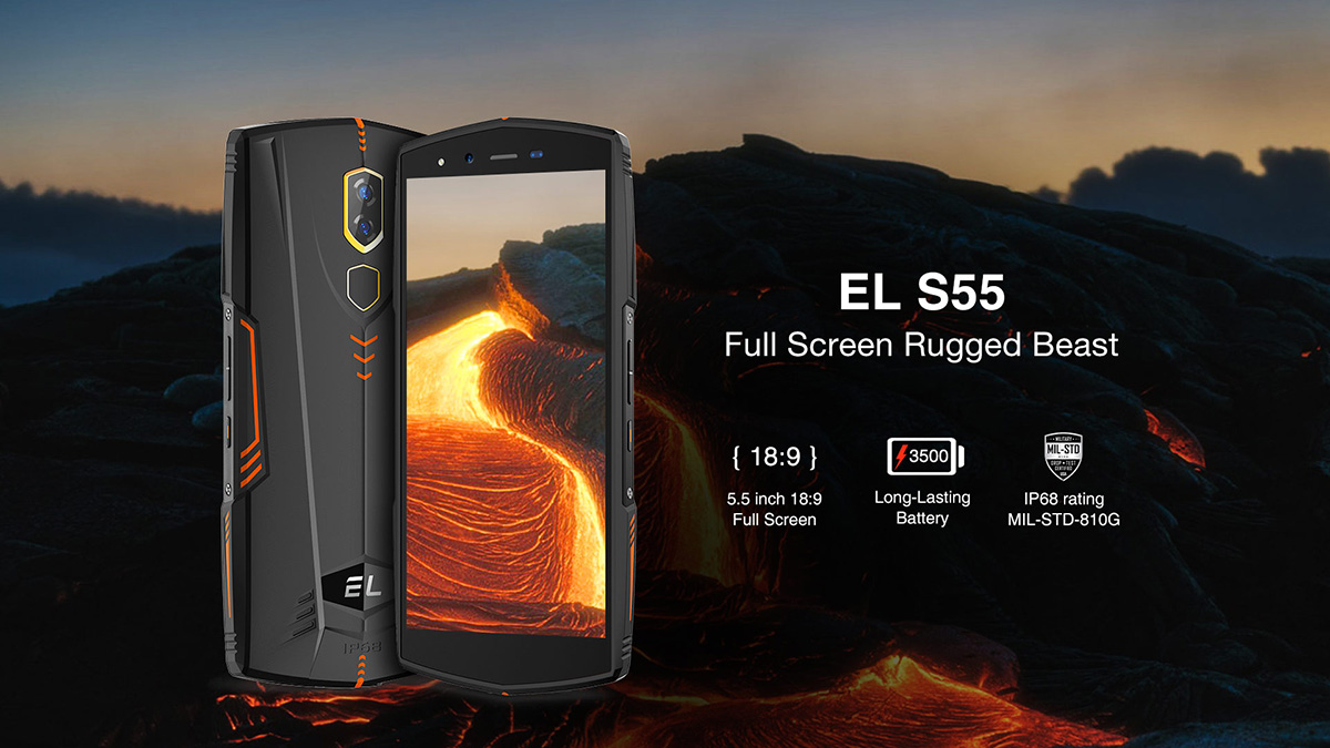 EL S55 rugged phone